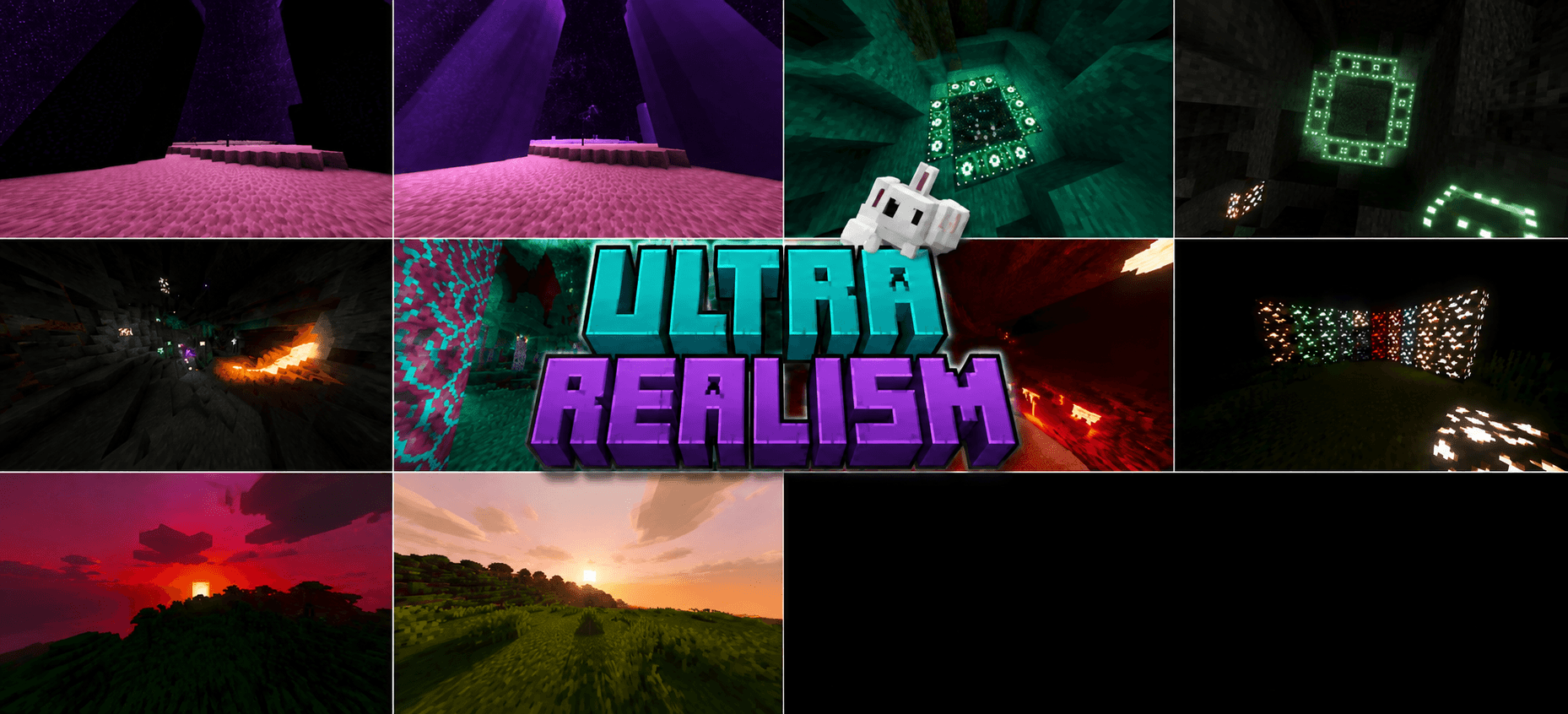 Ultra Realism | High Realistic | 3D Blocks,Glowing Ores | Beautiful screenshot active