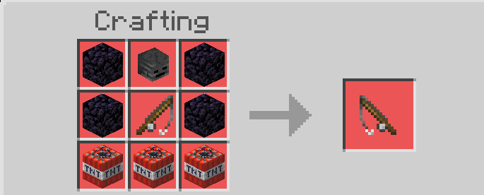 This is the Orbital Wither Strike Cannon crafting recipe