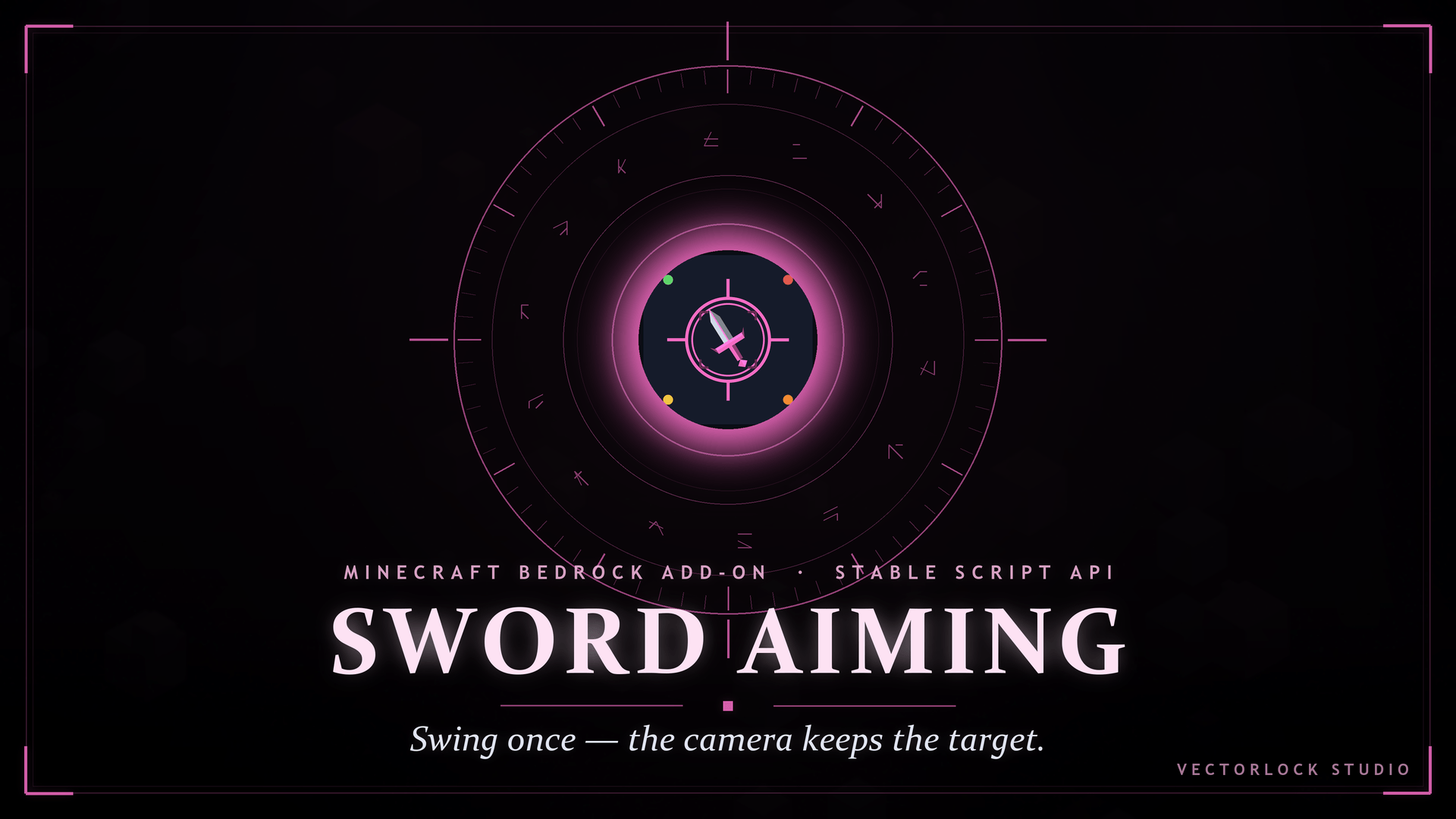 ⚔️ VectorLock: Sword Aiming — your camera holds the target — screenshot 2