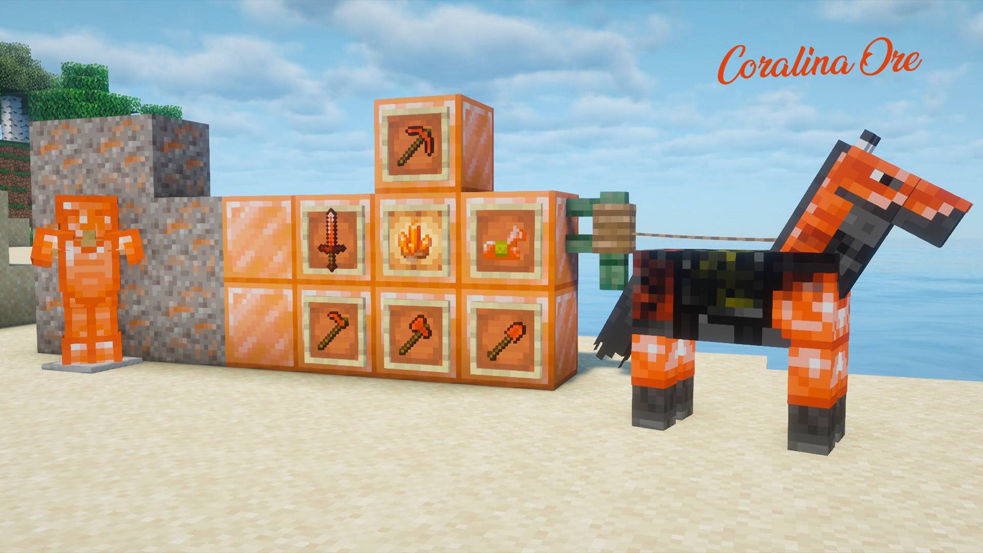A simple ore, but with interesting properties for underwater exploration.