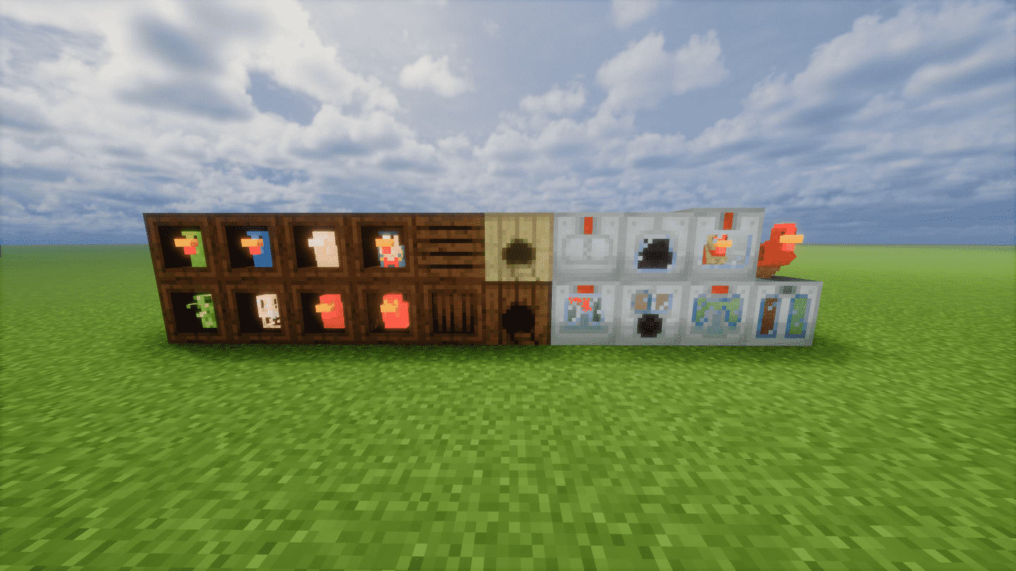 Various Chickens and Machines