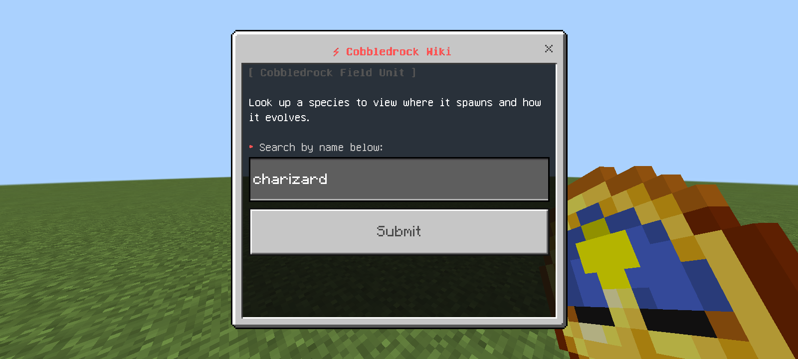 CobbleDrock Wiki — screenshot 1