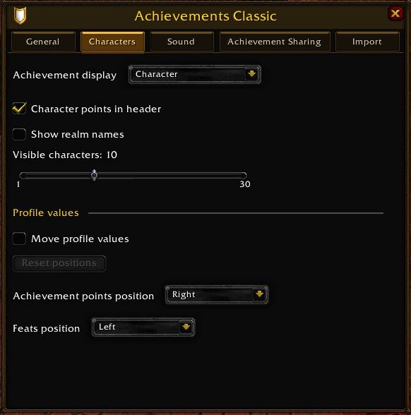 Achievements Classic