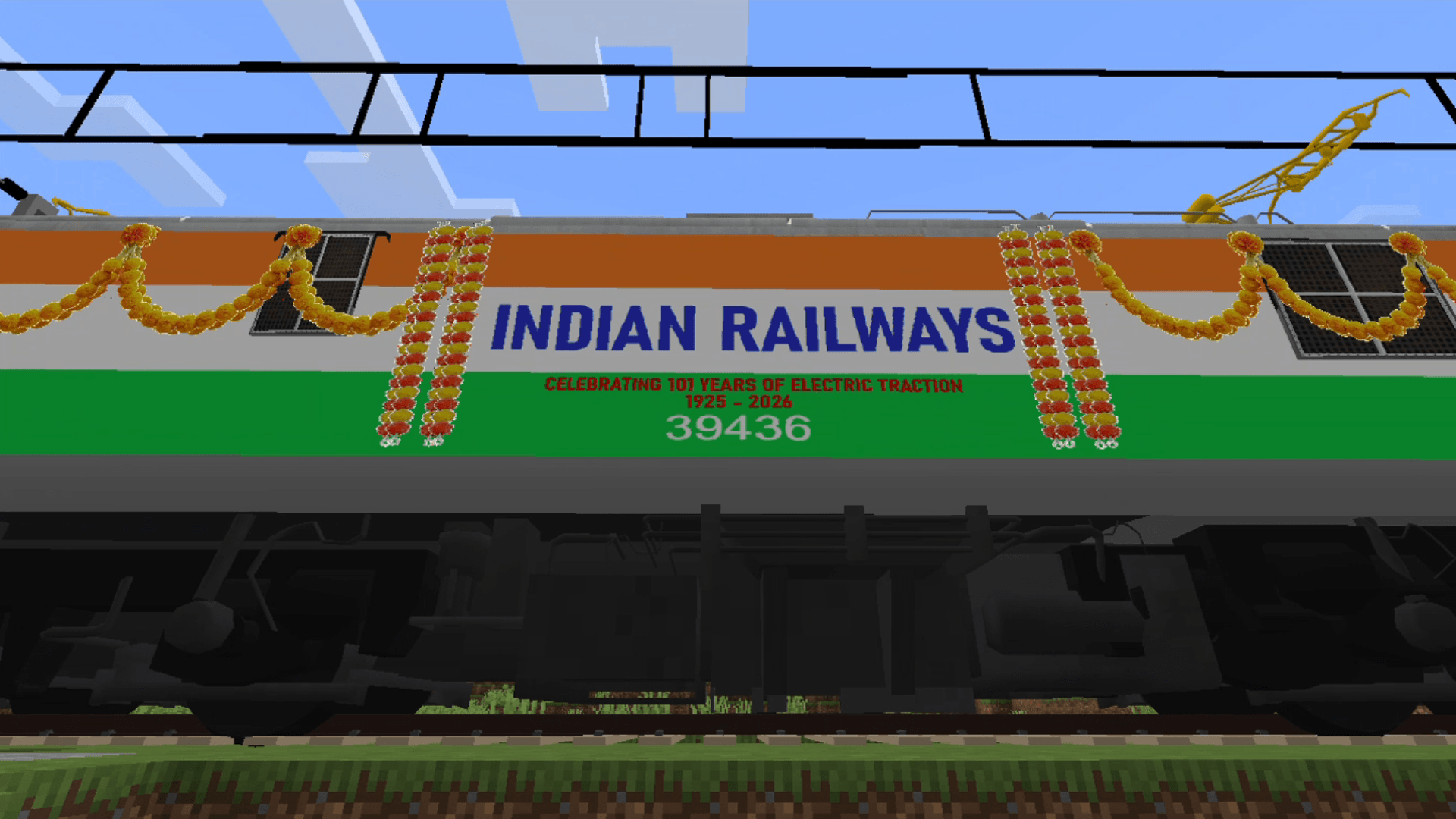 WAP-7 Independence Day Special Tricolor Livery — screenshot 3