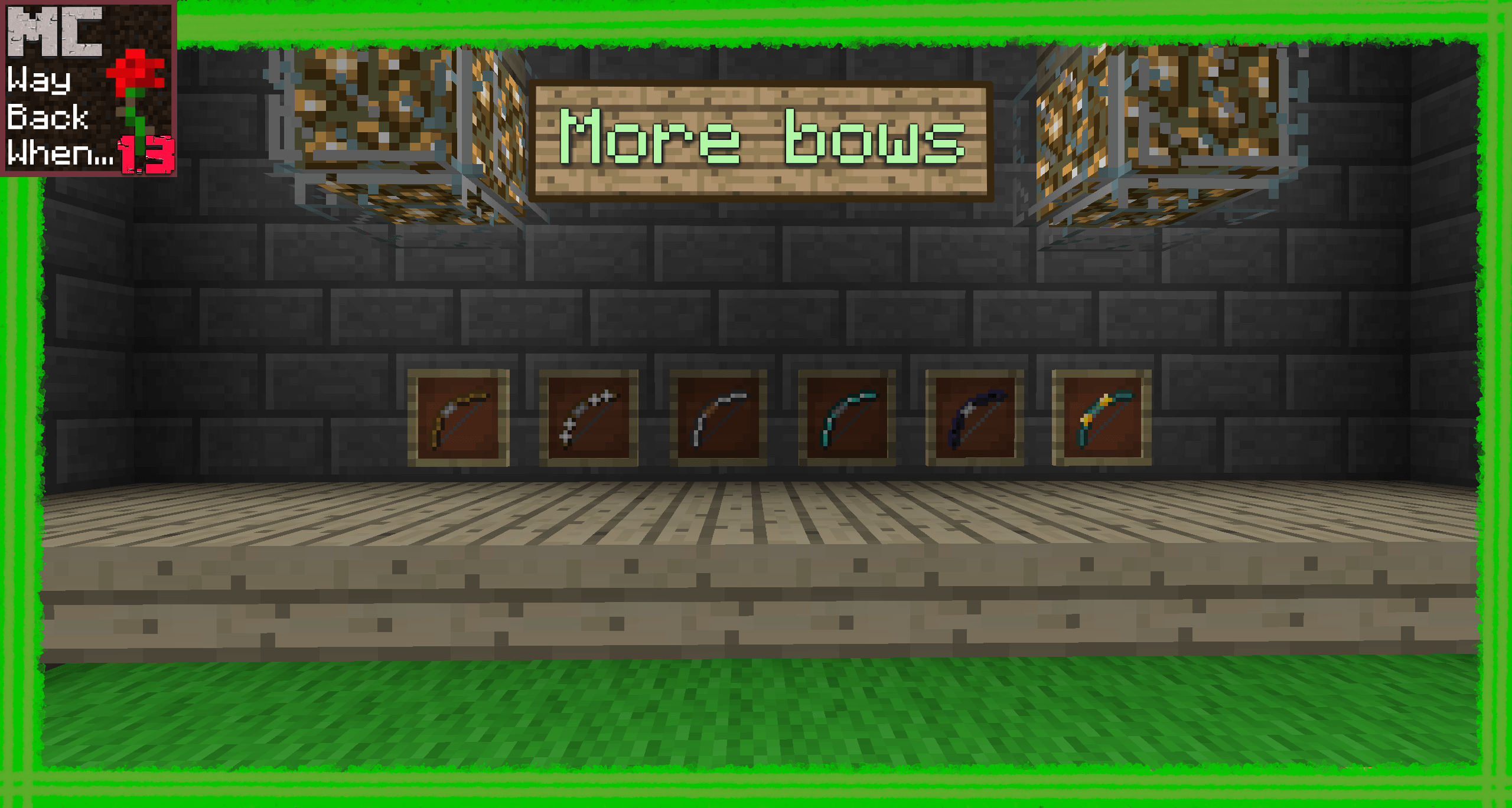 Thumbnail All the bows in the final version of the modpack!