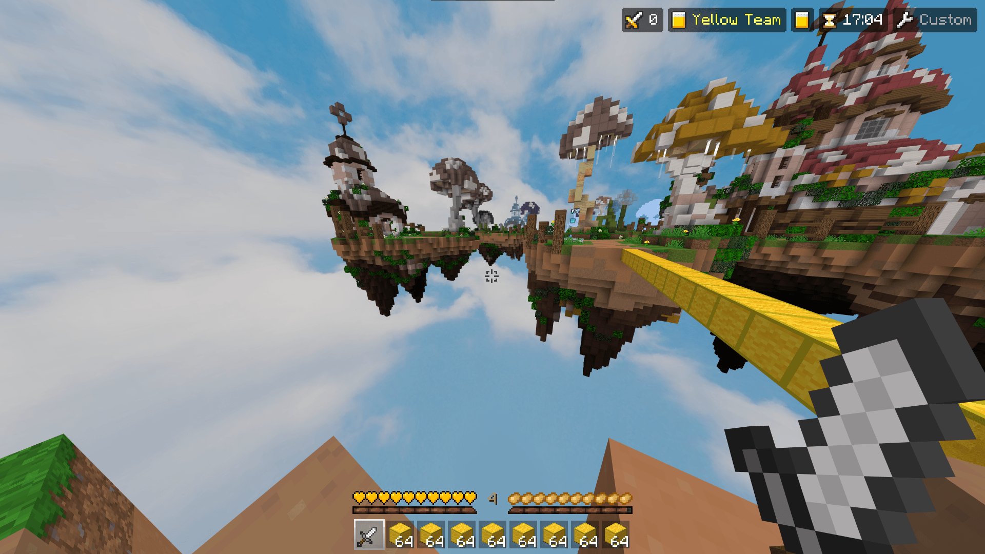 Thumbnail For less obtrusive gameplay, keep your eyes on the player not on the sword