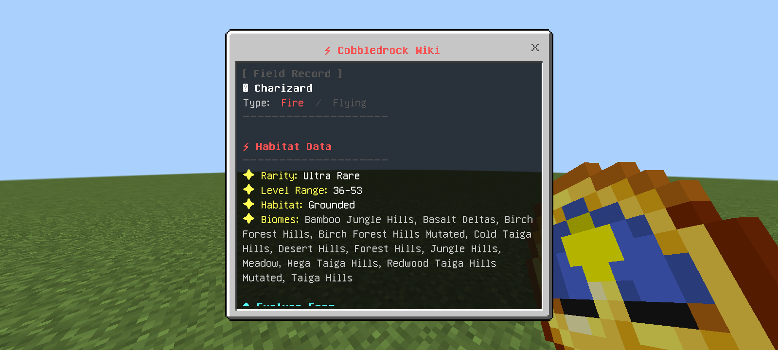 CobbleDrock Wiki — screenshot 3