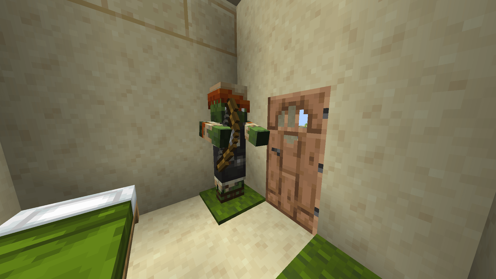 Thumbnail Zombie Villager with a bow