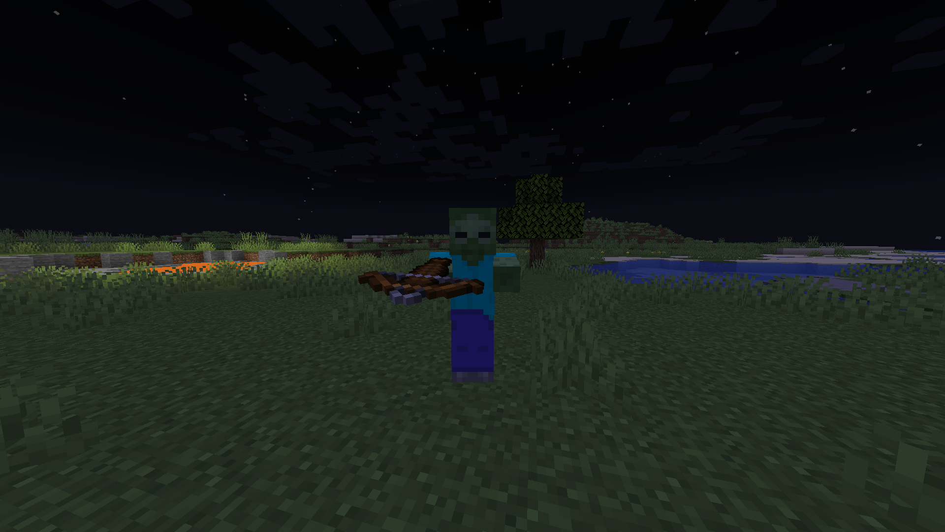 Zombie with a crossbow