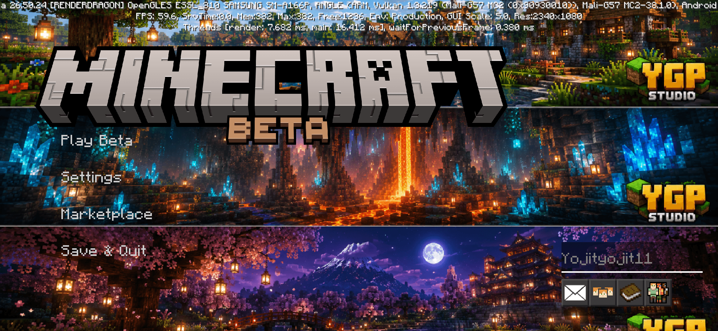 YGP Cinematic Main Menu — screenshot 2