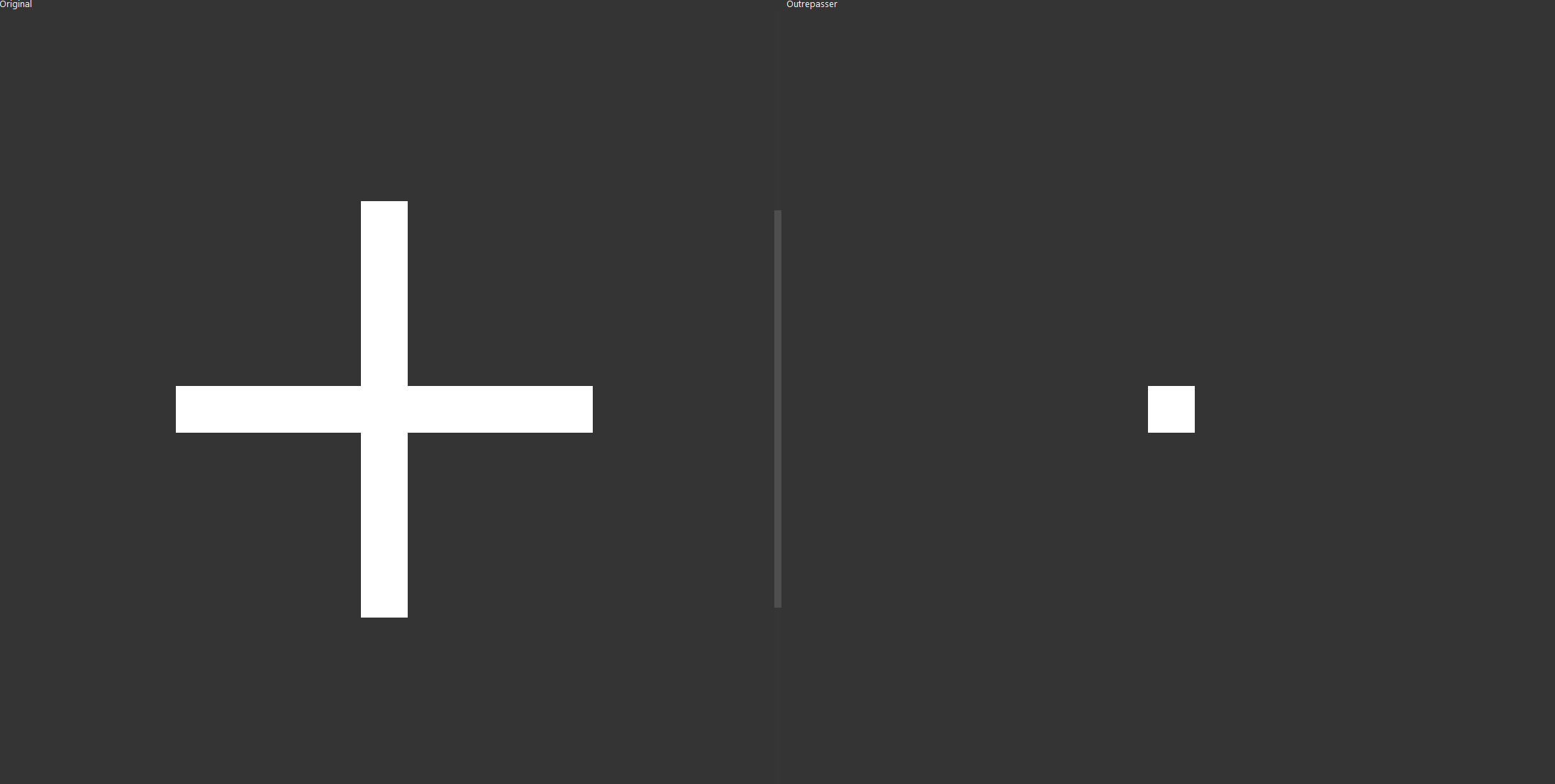 Thumbnail The clean 1px dot crosshair - nothing blocking your view.