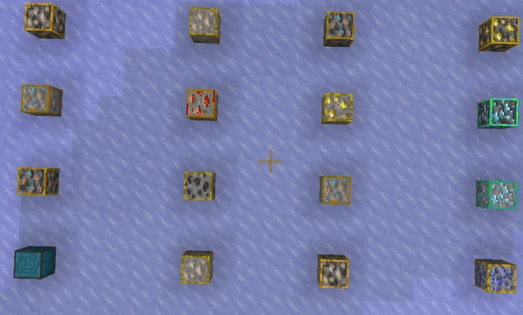 Thumbnail Spot ores instantly while mining.