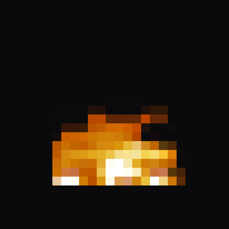 Thumbnail The fire overlay sits lower, with the full flame animation.