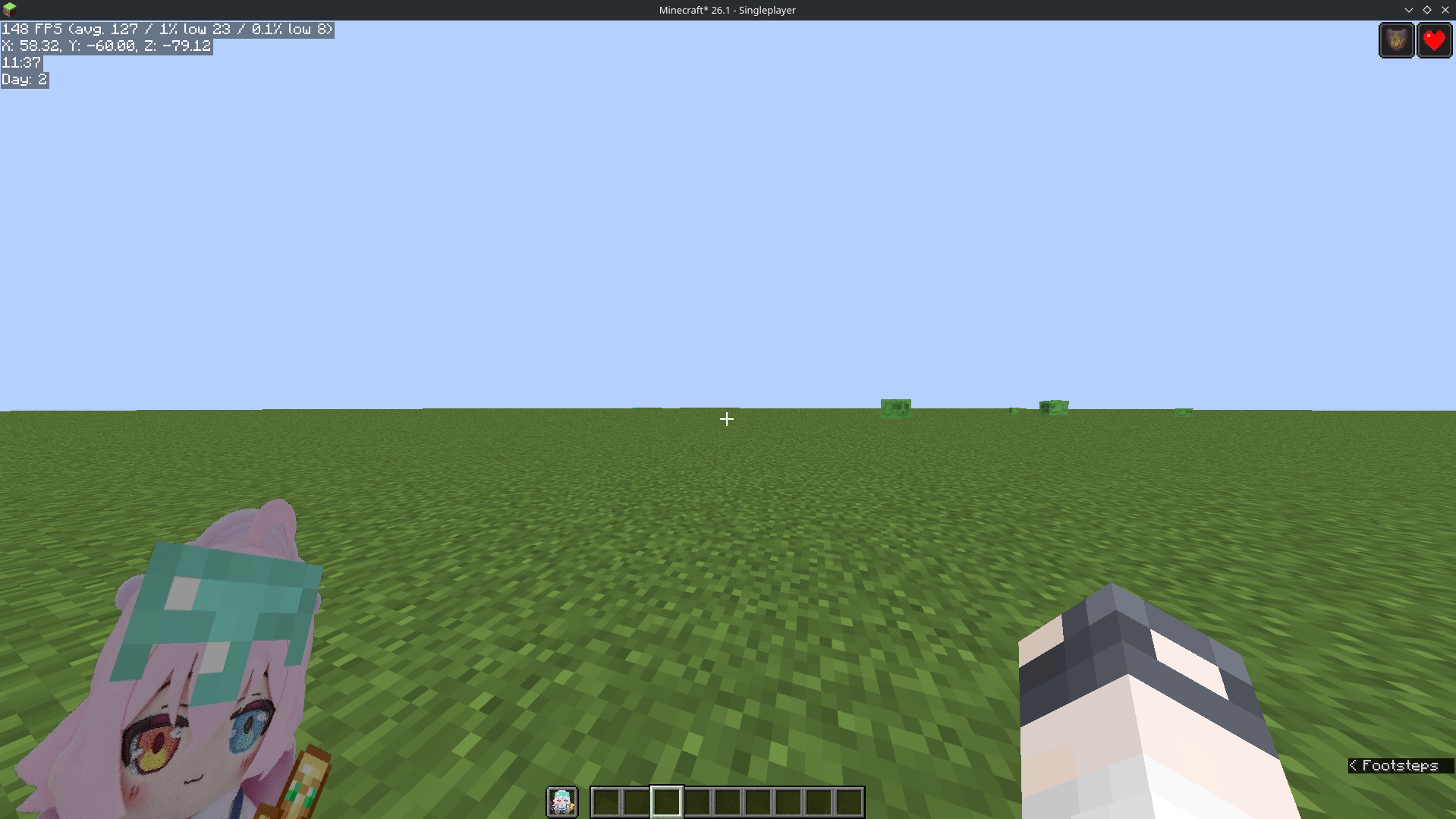 first person left hand