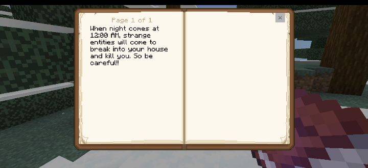 Don't Let Them In! Horror Bedrock Edition Mod – Scary Creatures Invasion Addon — screenshot 3