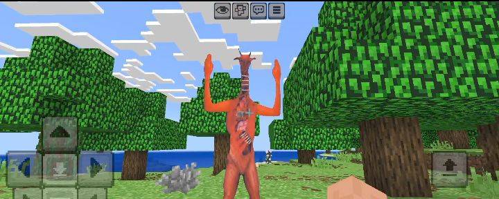Don't Let Them In! Horror Bedrock Edition Mod – Scary Creatures Invasion Addon — screenshot 2