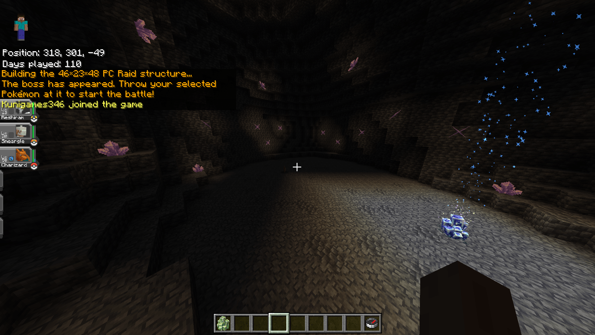 CobbleRock Raid Dens — screenshot 2