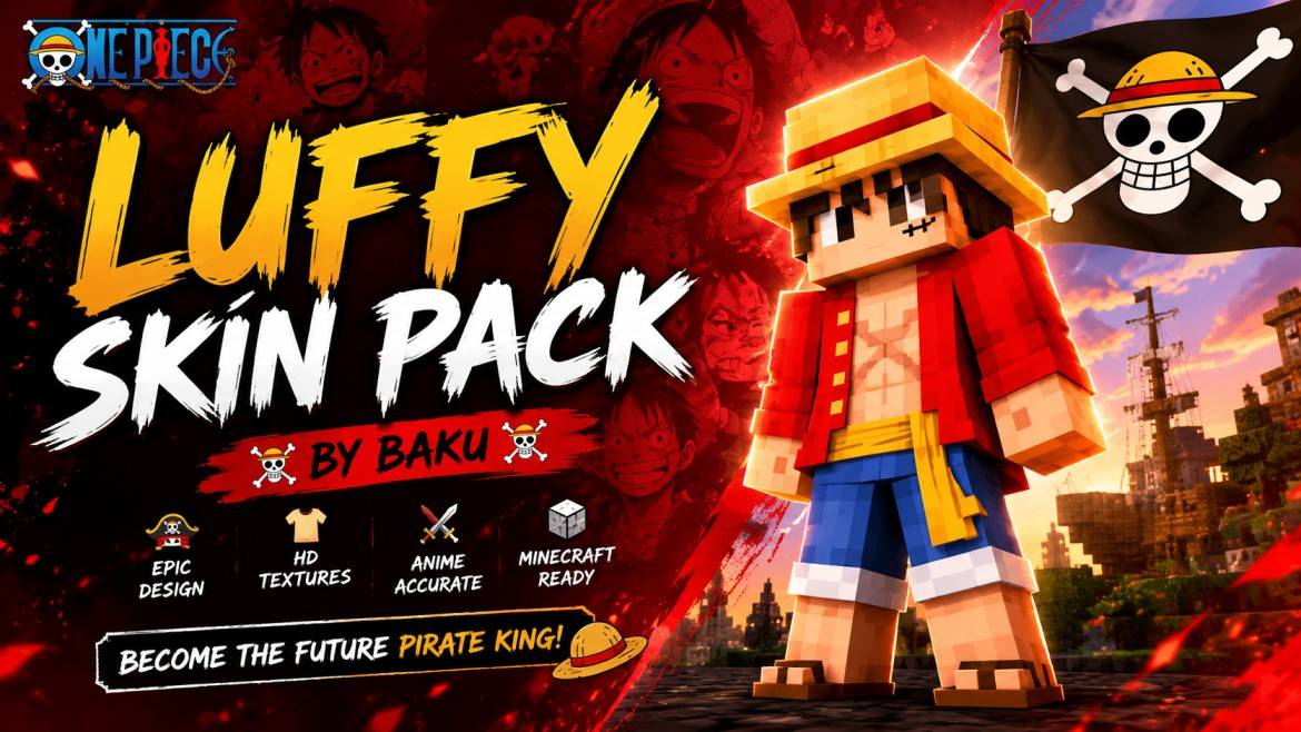 LUFFY SKIN BY BAKU — screenshot 1