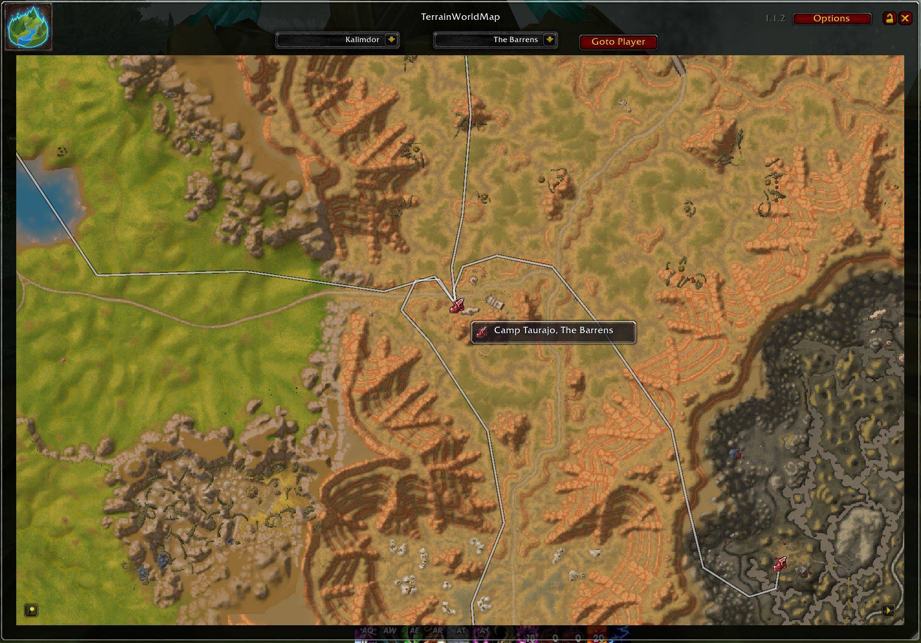 Verbose preview of flight paths
