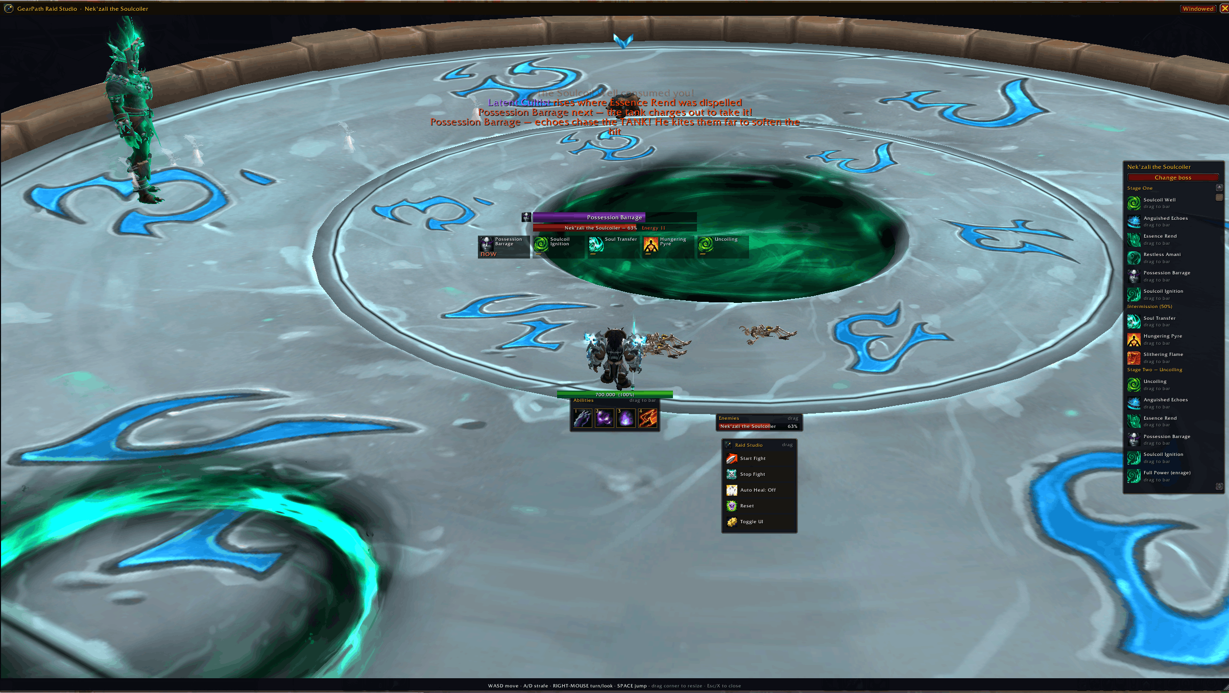 Possession Barrage