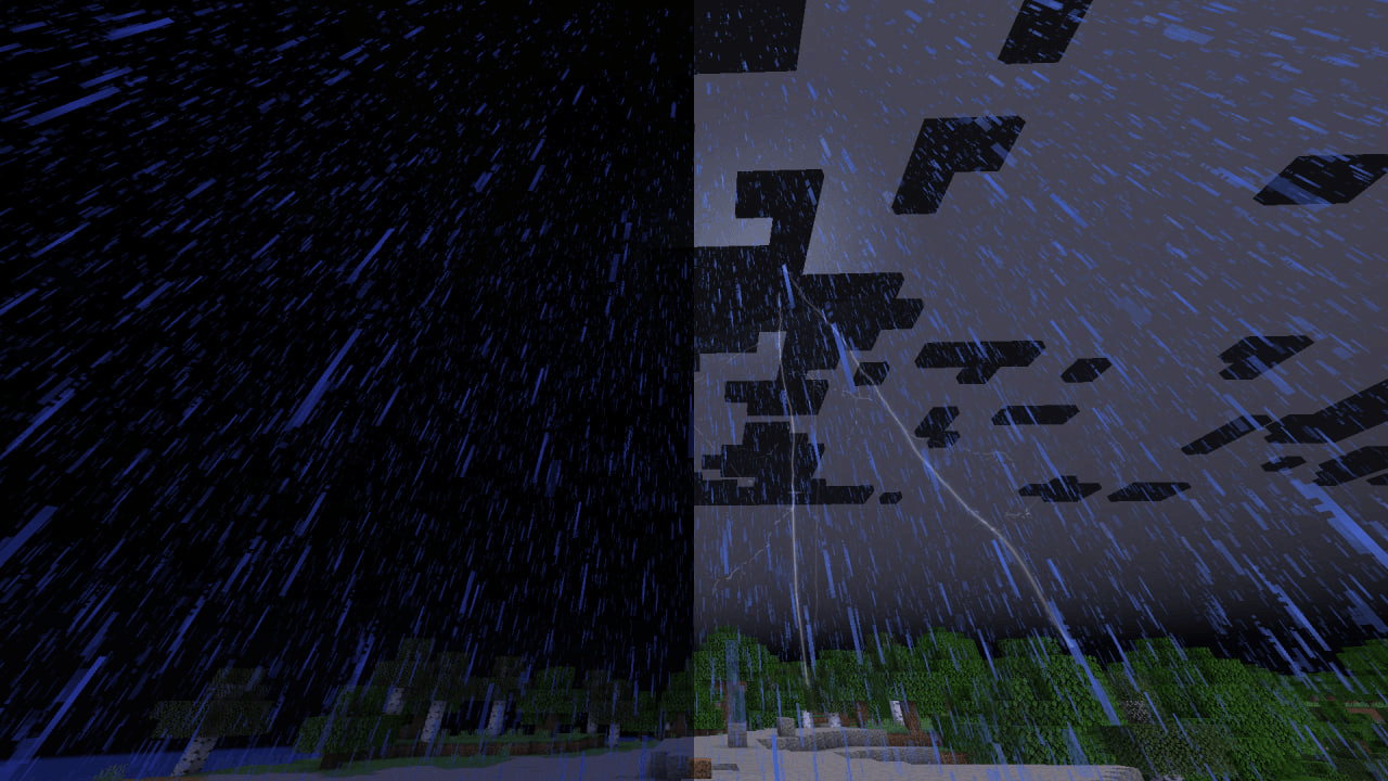 For a fraction of a second, the entire landscape lights up.