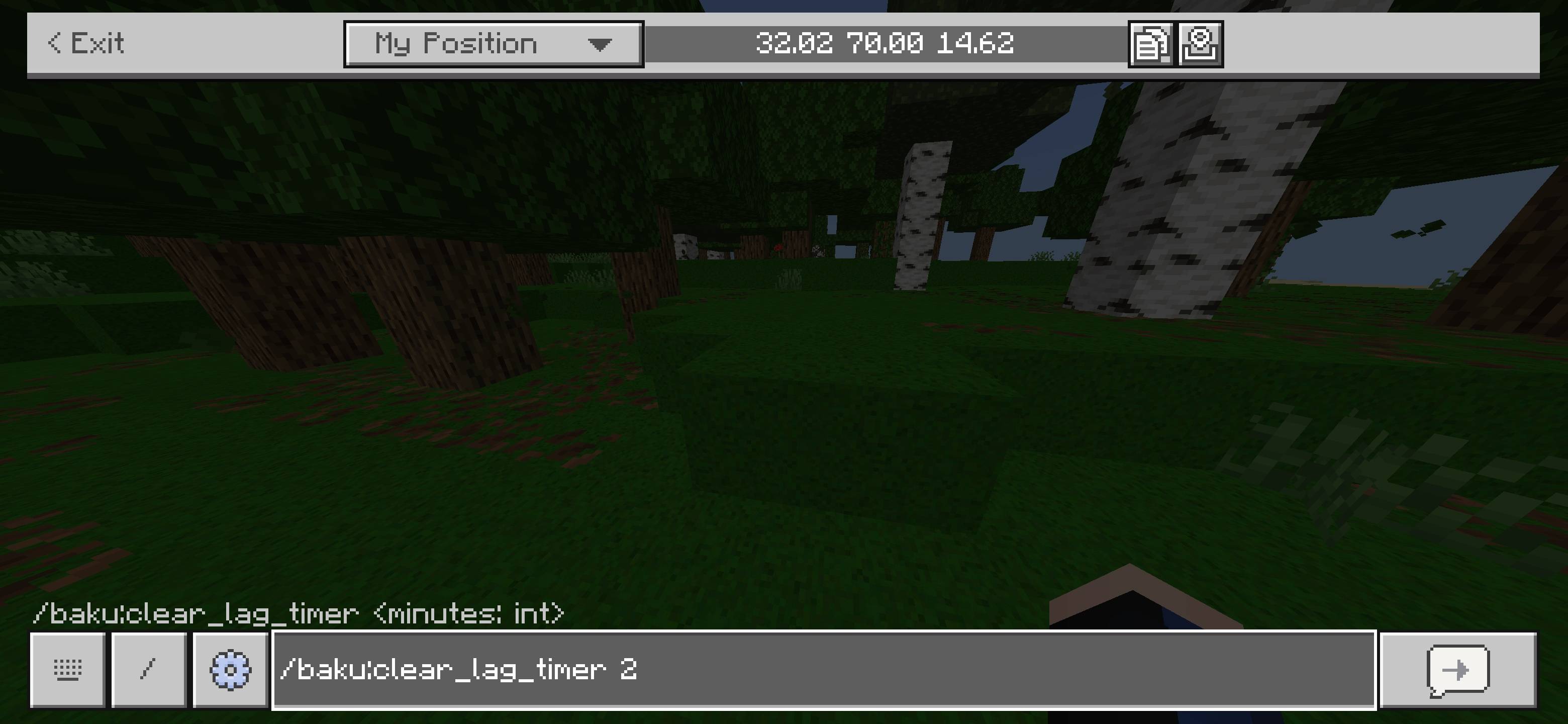 Clear lag by baku — screenshot 2