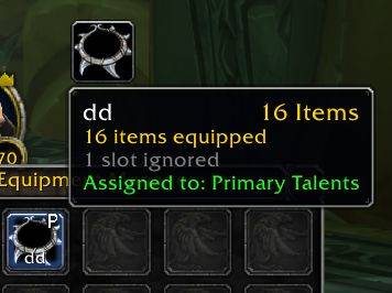 Each set has a tooltip describing how many items of that set equipped, missing, or slots ignored