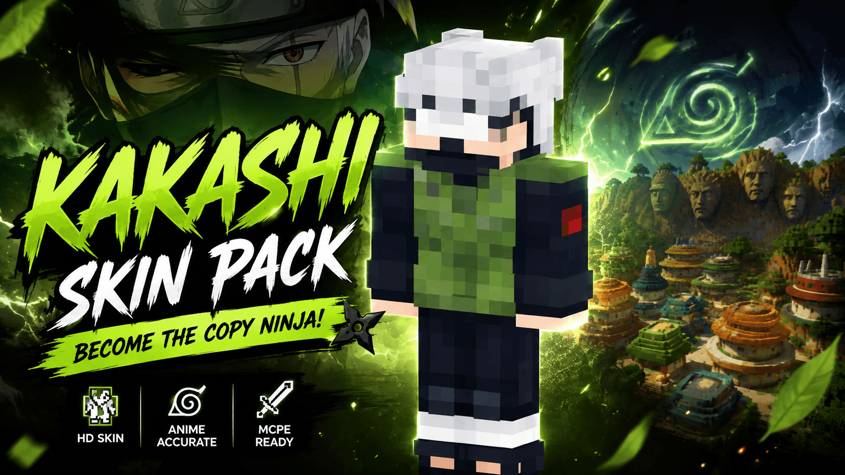 Kakashi skin pack — screenshot 1