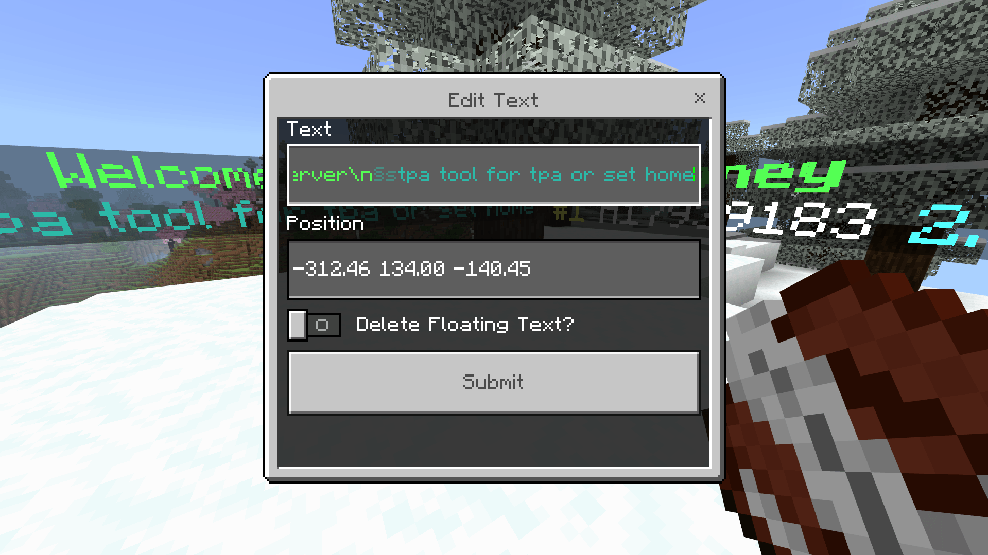 Advanced Floating Text & Scoreboard System — screenshot 4