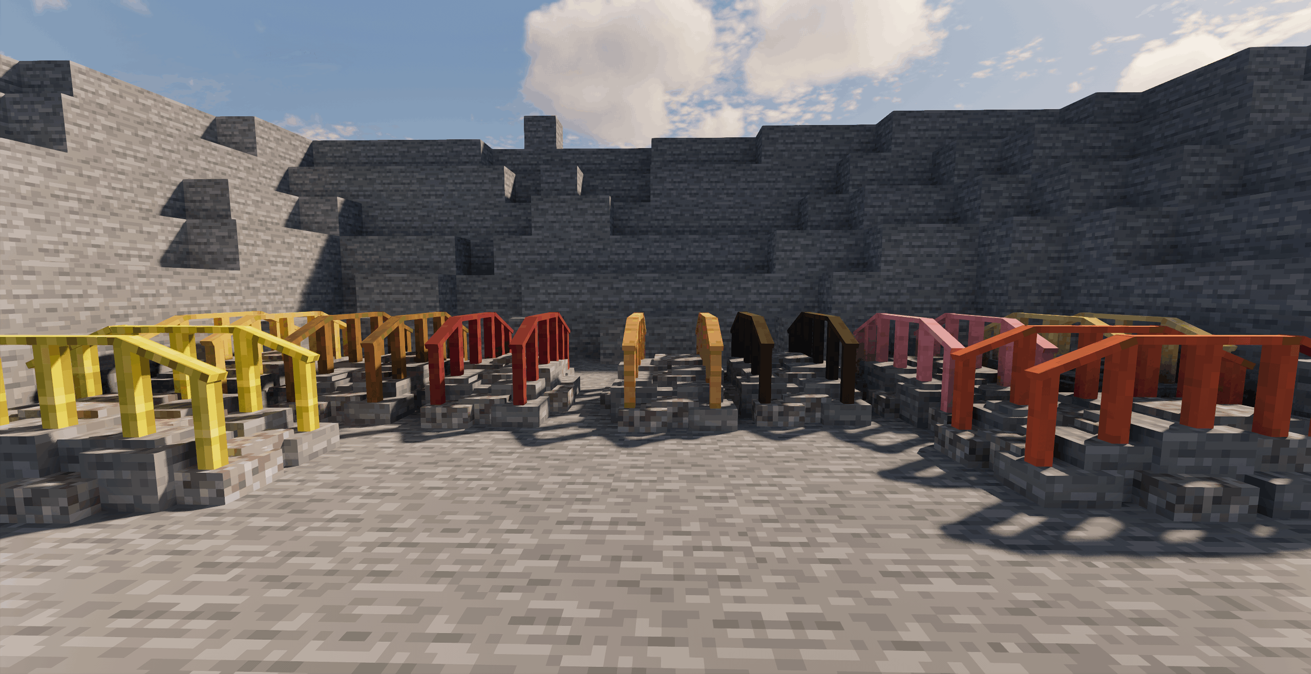 Stone paths