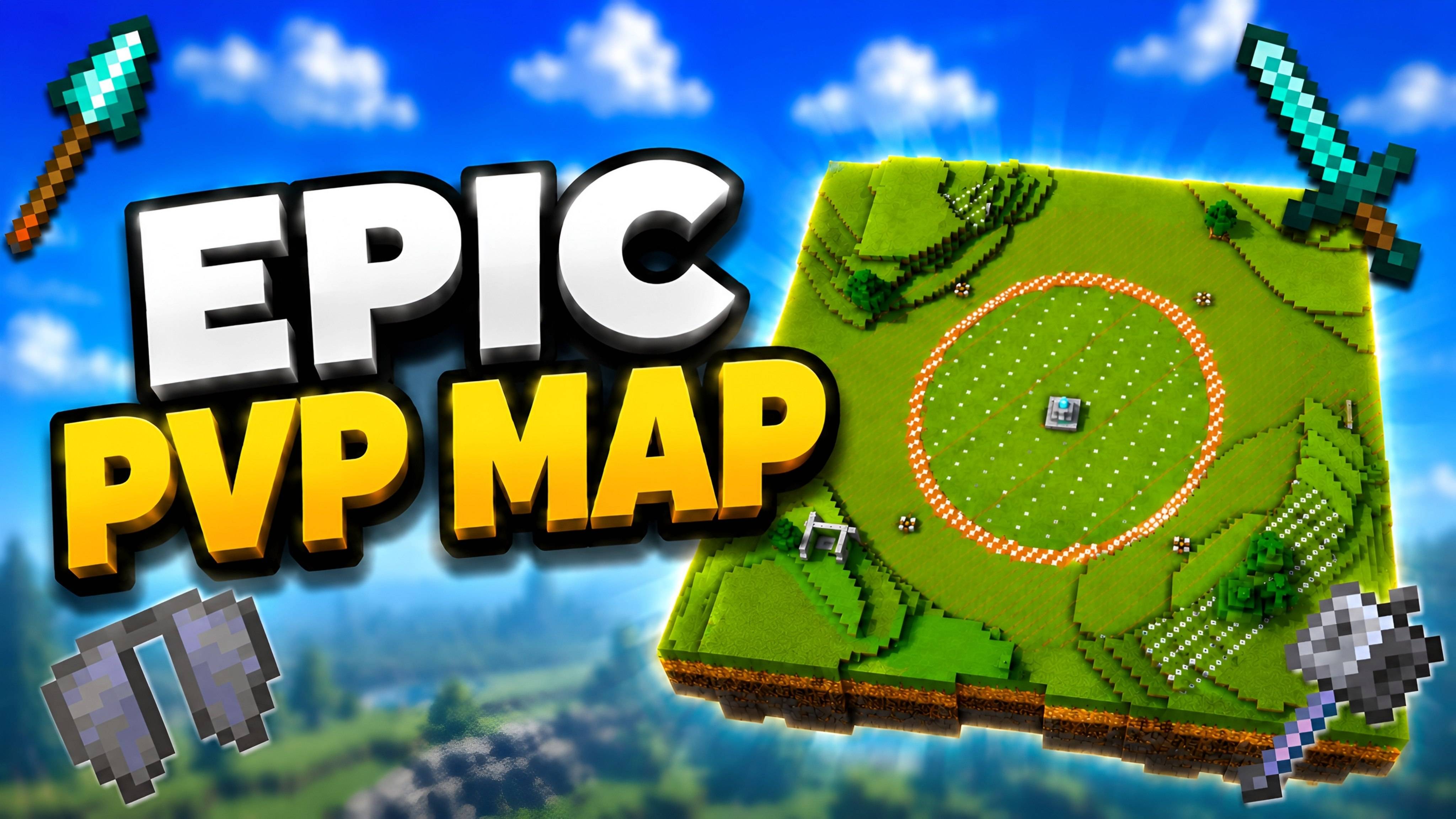 Epic PvP Map | 3 Kits - One Click Equip by Ash Blast — screenshot 1