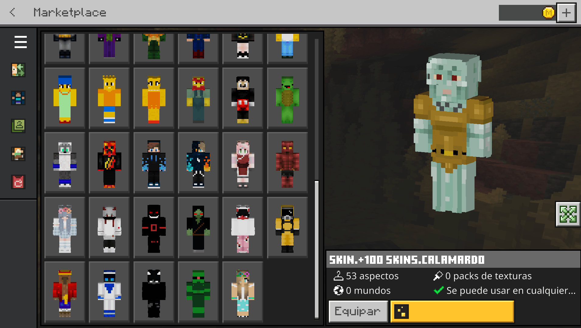 +100 Skins — screenshot 3
