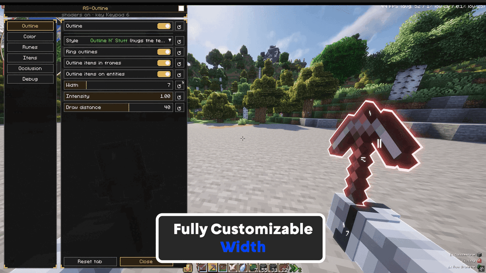 Outline N' Stuff - Enchantments — screenshot 1
