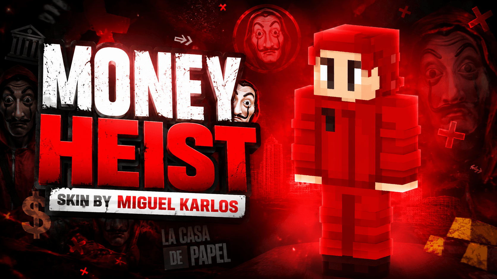 MONEY HEIST SKIN BY MIGUEL CARLOS — screenshot 1