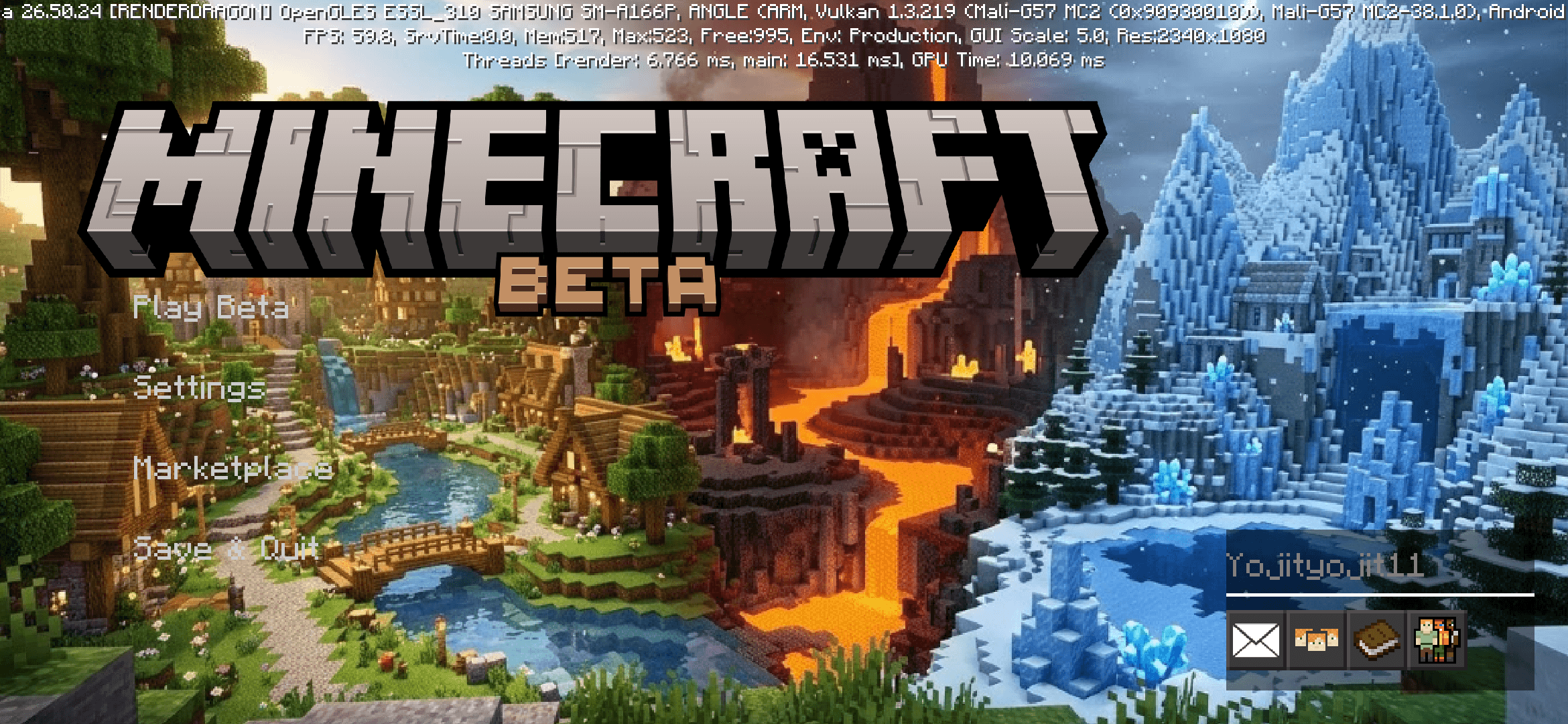 YGP Fantasy Realms Main Menu — screenshot 1