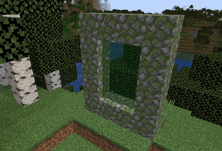 The portal required to venture into Minespar