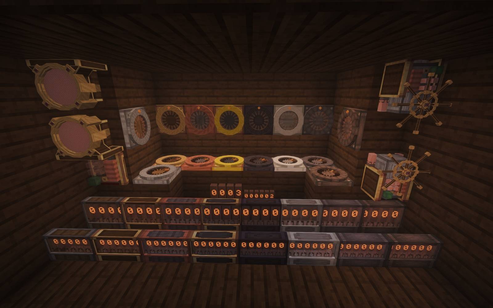 Nixie Terminals, Deckatron variants, Deckatron Nixie Compass variants, floor and ceiling Nixie Steering Wheels, and 4- & 6-digit cased Nixie displays.