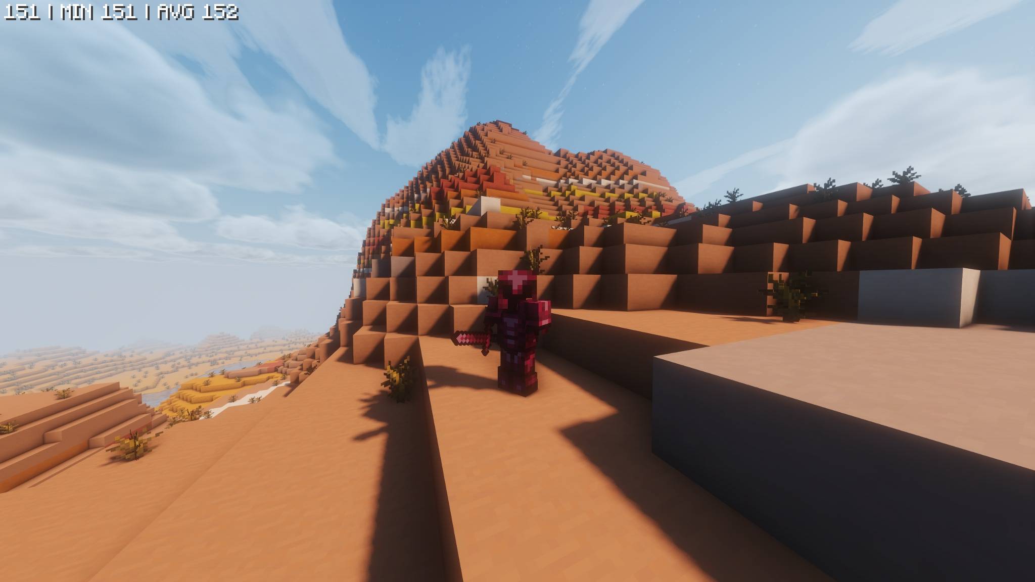 Abilities:
Ful set of corrupterite grants Corruption effect (+3 attack damage, but reduces your max health by 5 hearts),
Corrupterite Sword inflicts corruption effect for 6 seconds
On Minecraft 1.20.1, Corrupterite instead grants Strenght 1 and Bad Omen