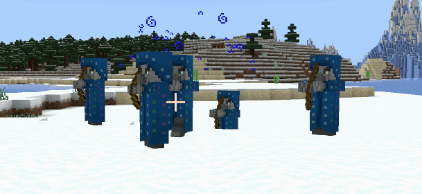 A illusioner with it's clones.