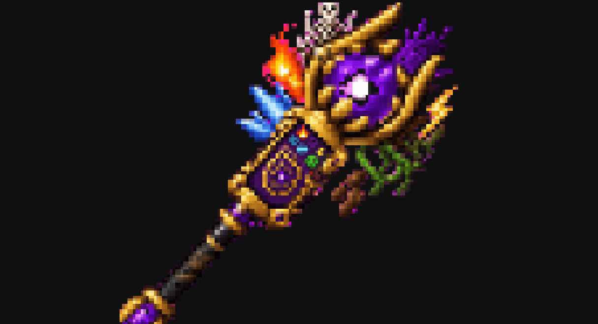 wands and staffs addon — screenshot 1