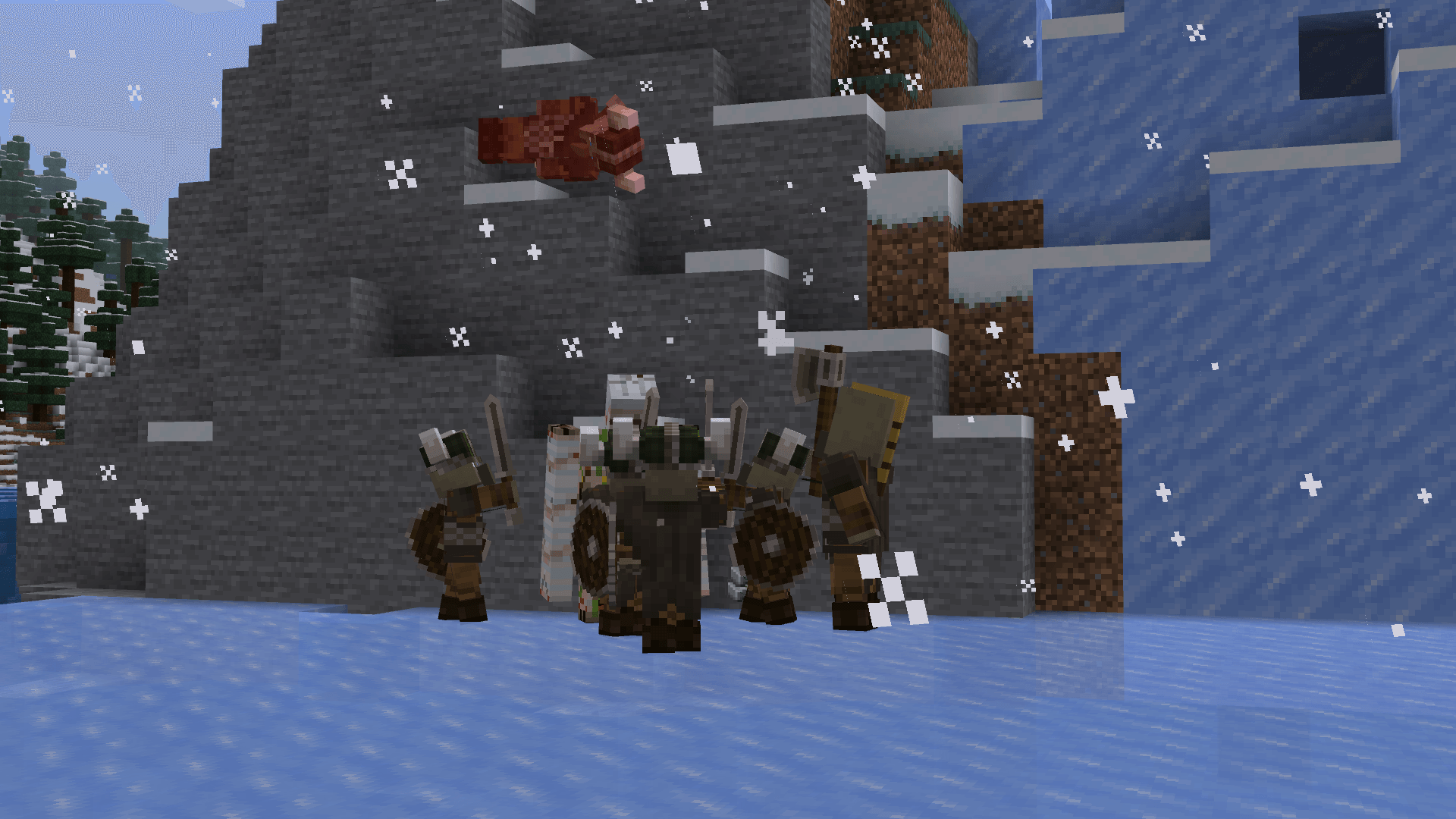 pinned to the wall golem