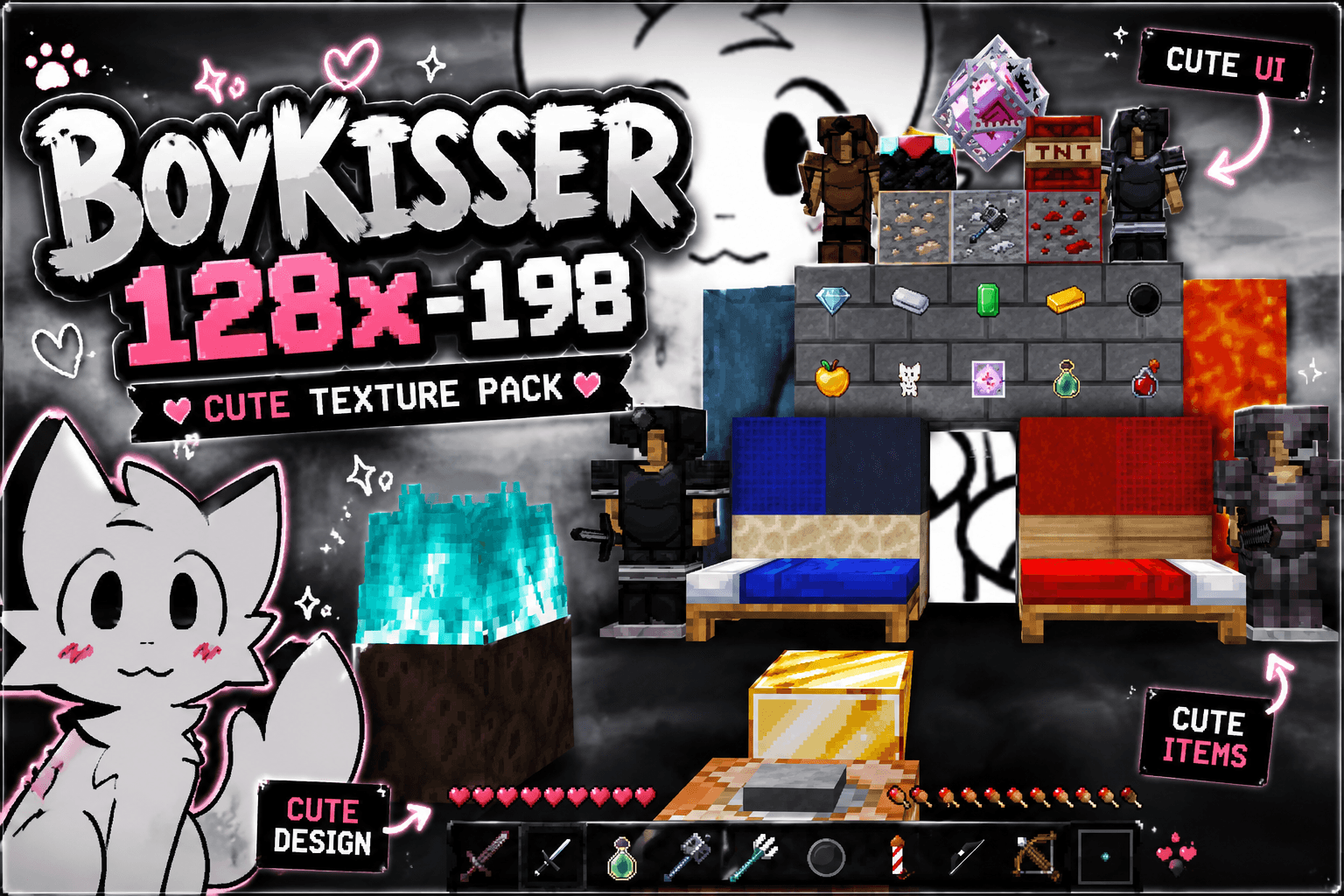 Boykisser Cute 128x  — screenshot 1