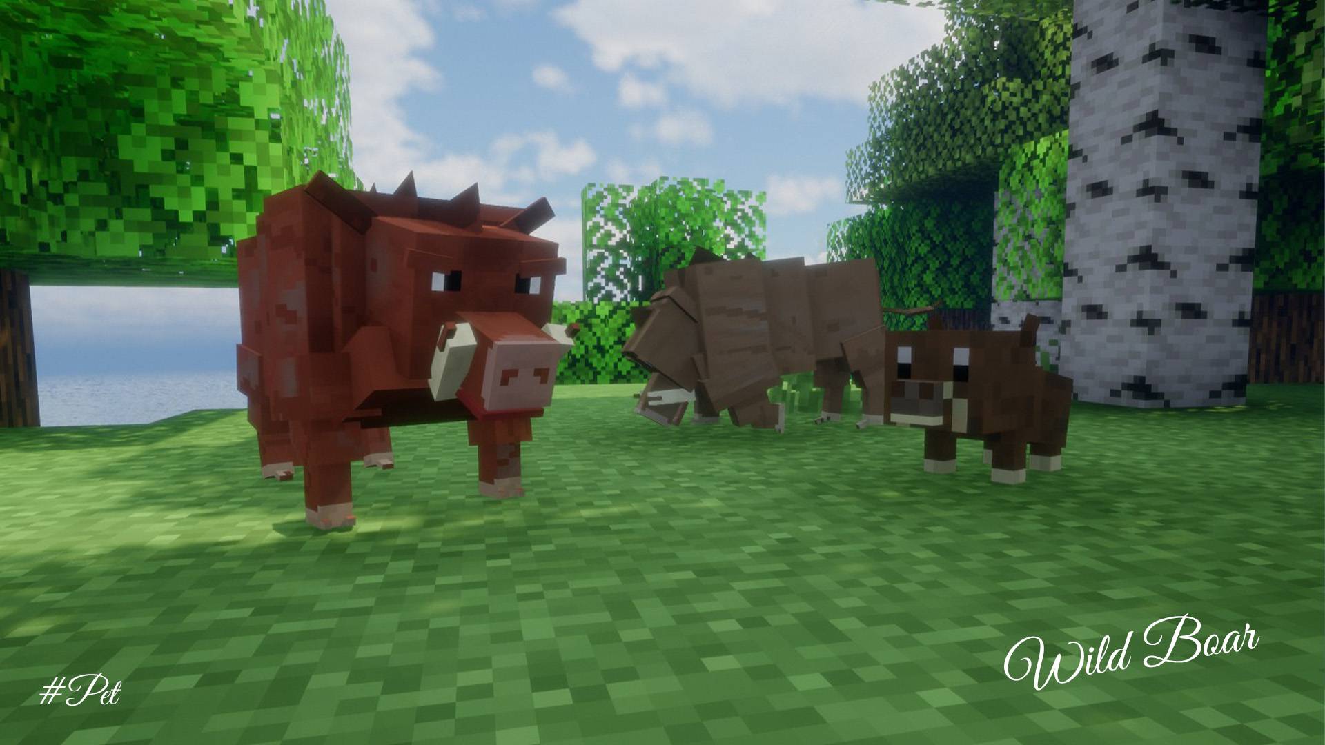 They aren't very docile, but if you cut off their tusks, they become as tame as a rabbit.