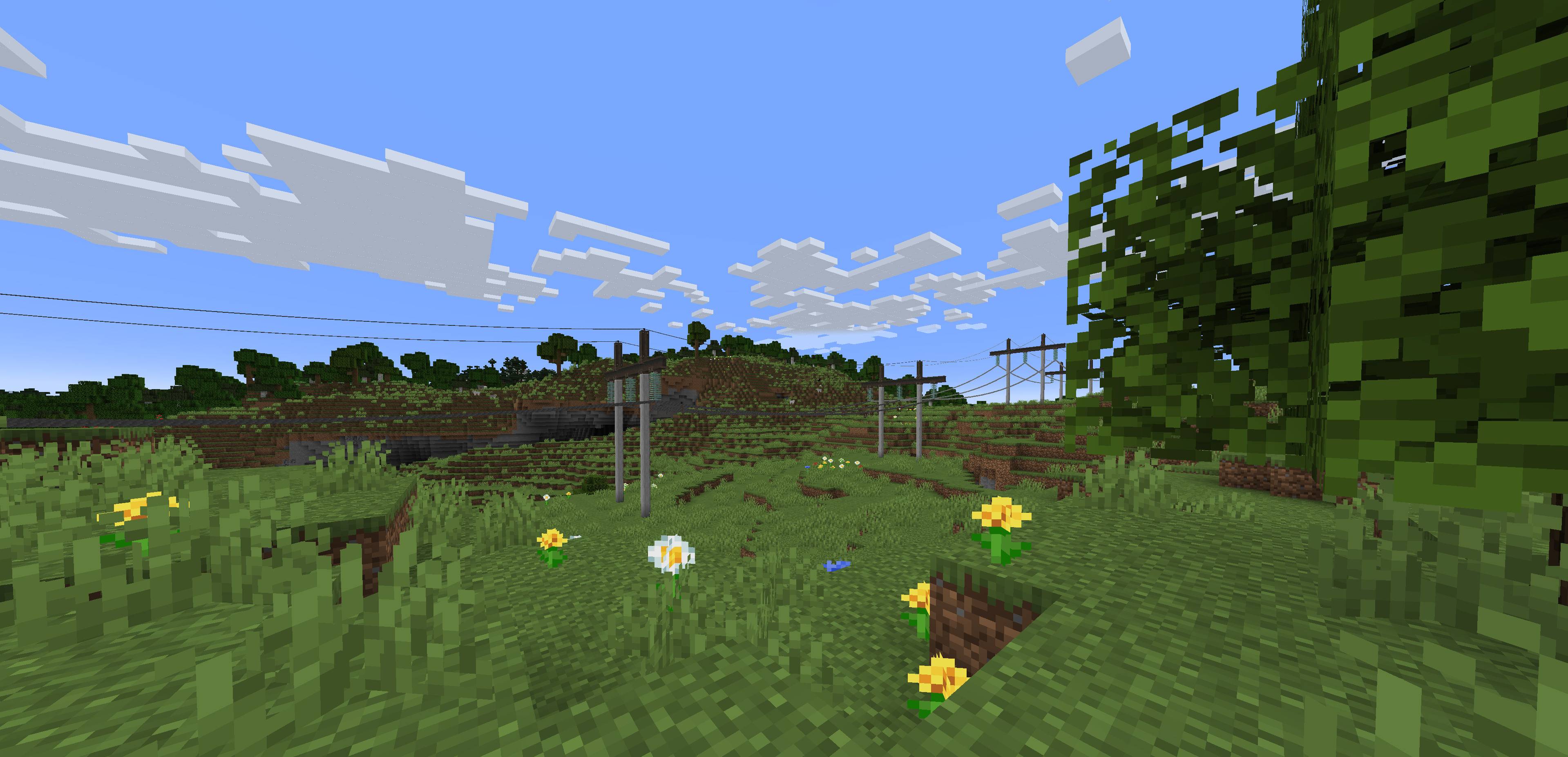 An example of a 360kV powerline.
*Contains other mods