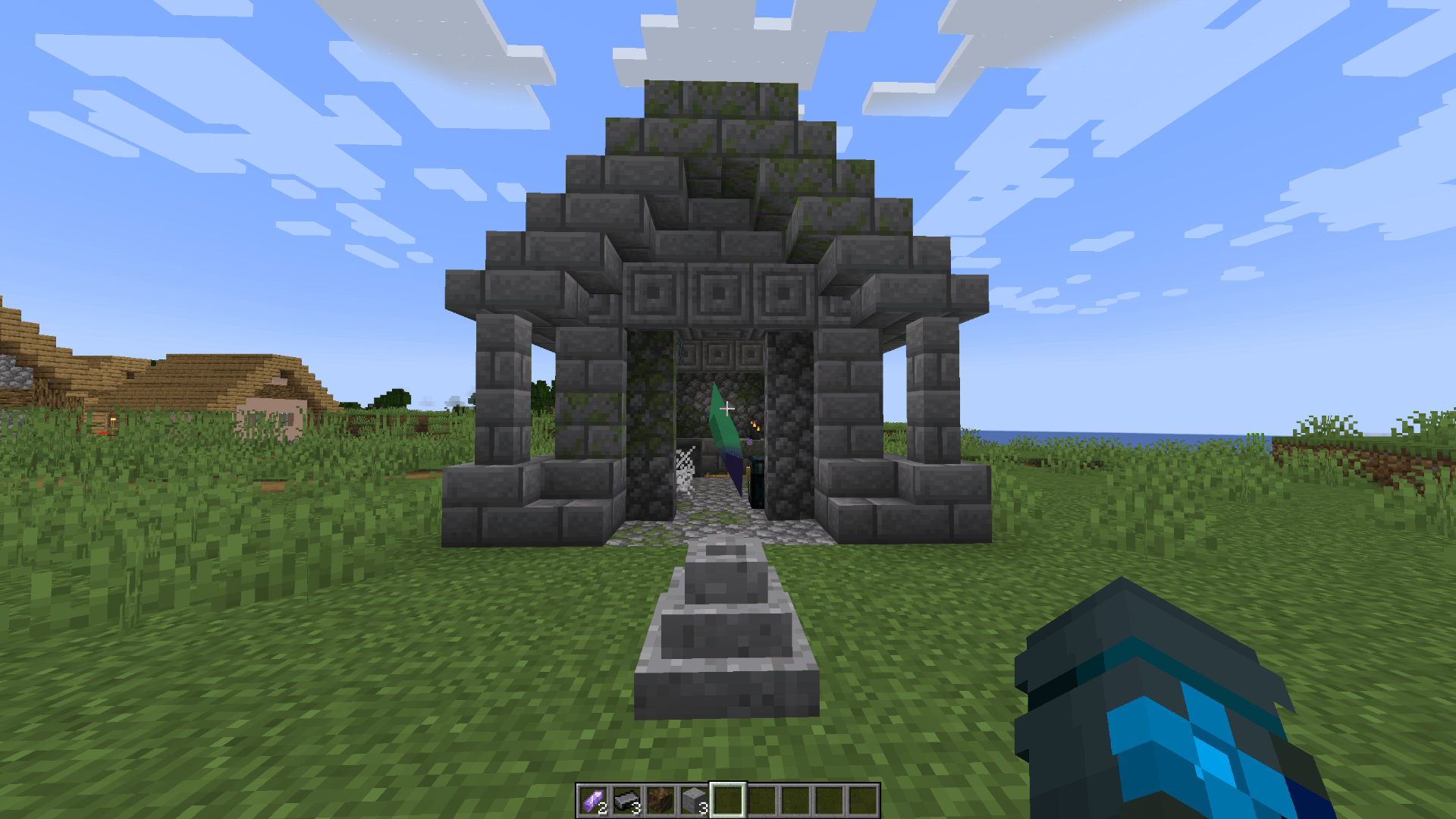 Crypt entrance
