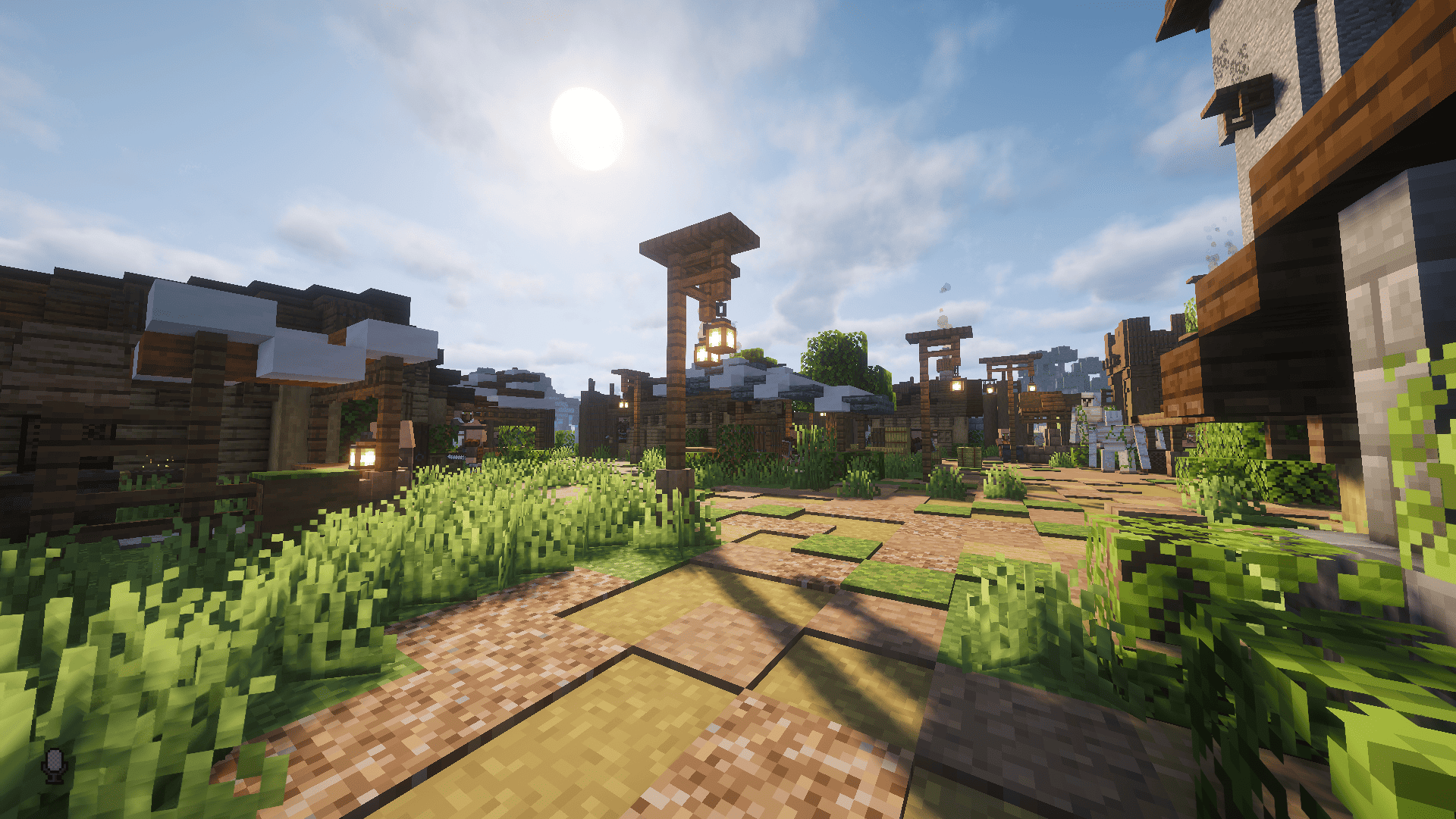 A humble settlement!