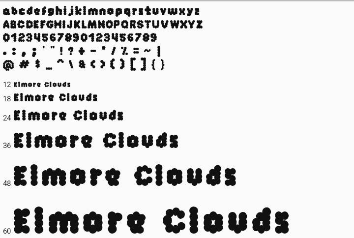 Gumball Font! — screenshot 2