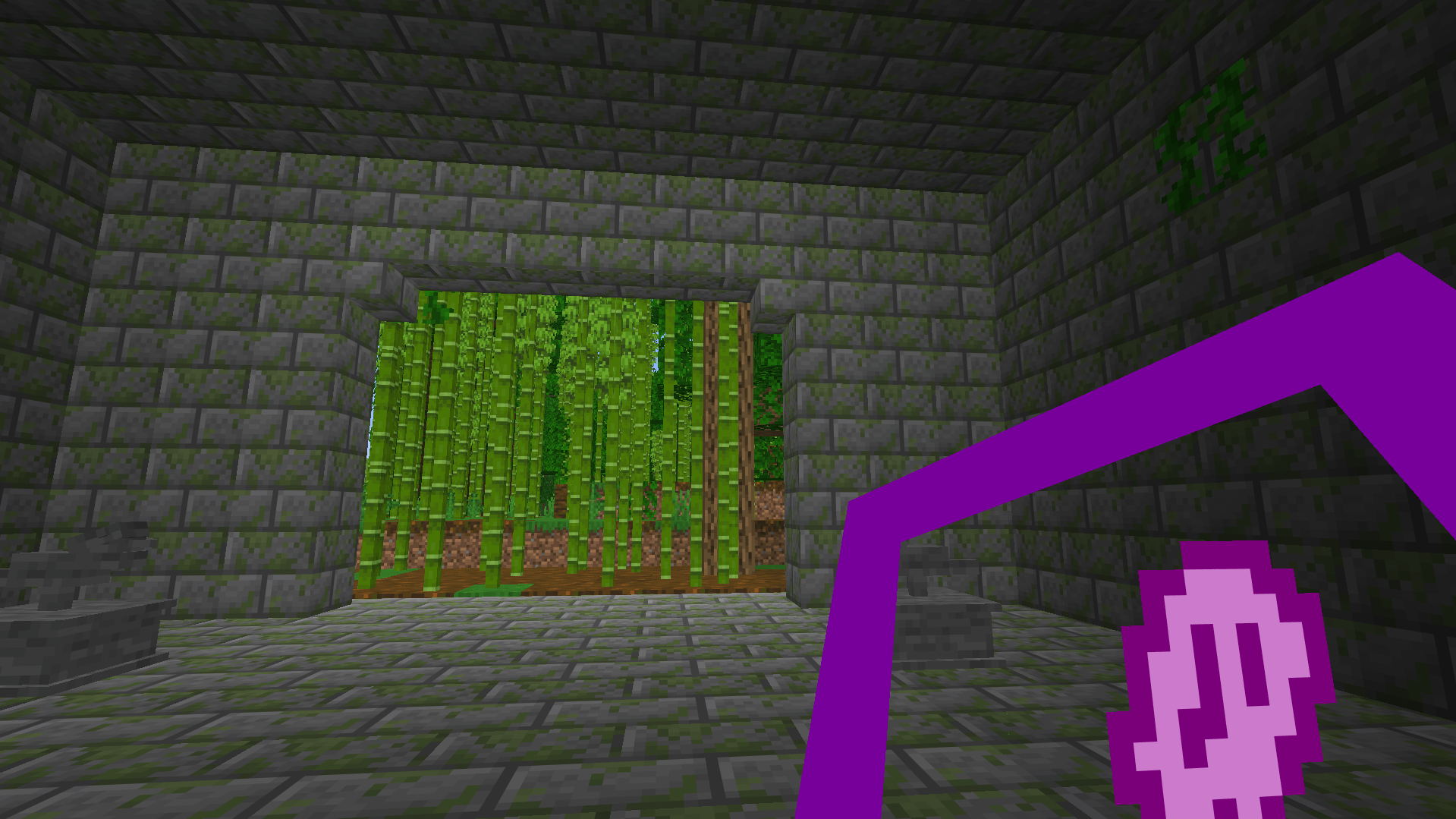 The Snake Temple inside.