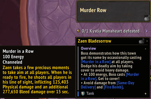 Tool tip functionality is enabled for all abilities, just hover over their names.