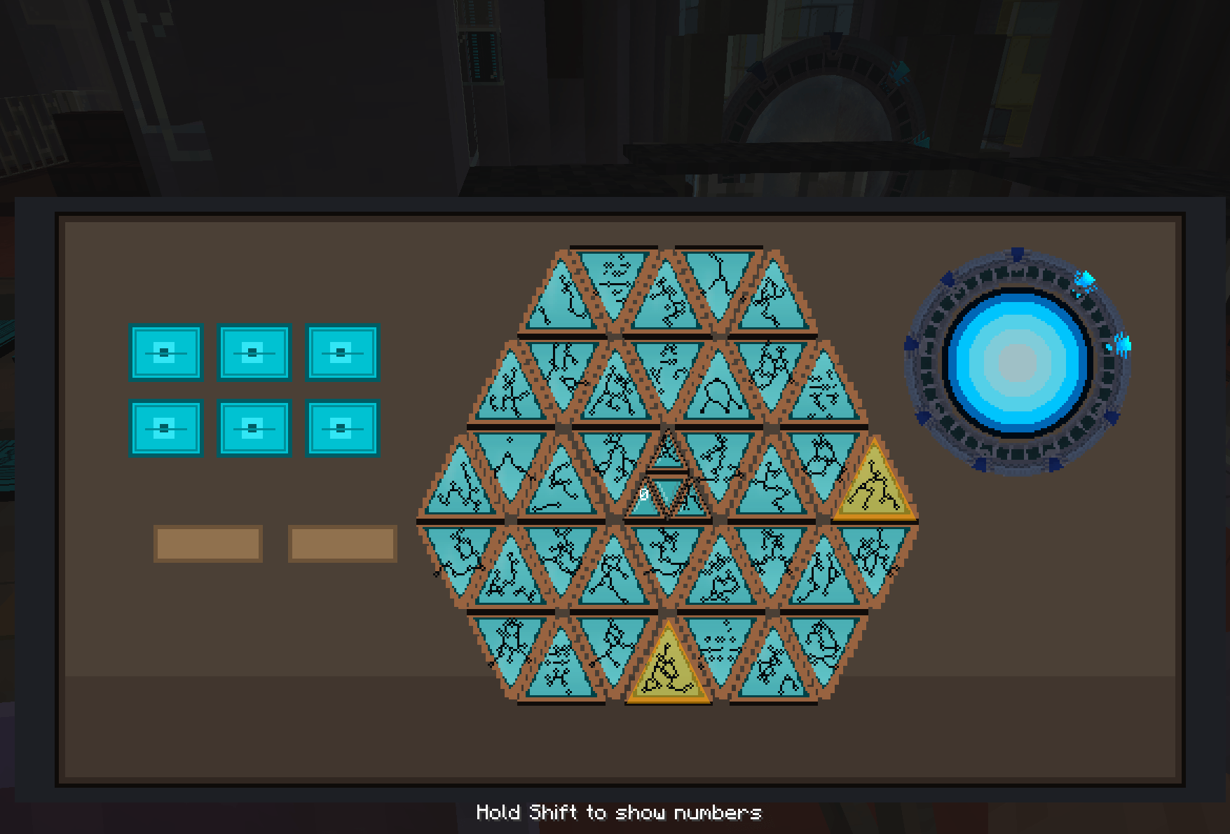New interface features with working minigate and shield control on screen. (sneak preview, still WIP)